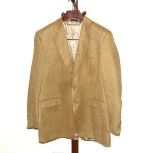Men's Chaps camel/brown suit coat/jacket/blazer